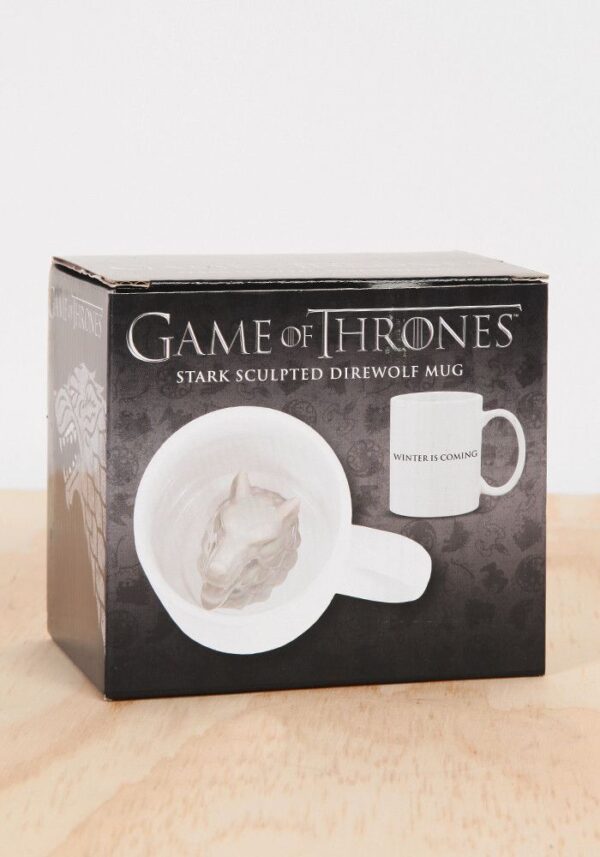 Stark Sculpted Direwolf Mug - Game of Thrones - Image 4