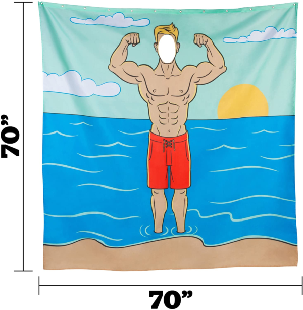 In The Buff - Shower Curtain - Image 3