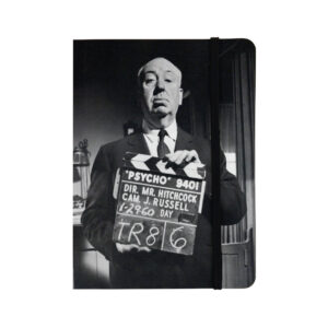Hitchcock Claqueta de Filmación Libreta