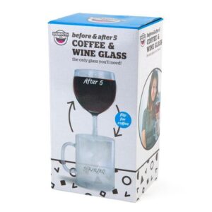 Before and After 5 Coffe & Wine Glass