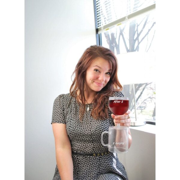 Before and After 5 Coffe & Wine Glass - Image 2