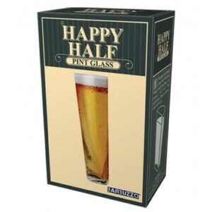 Happy Half Pint Glass